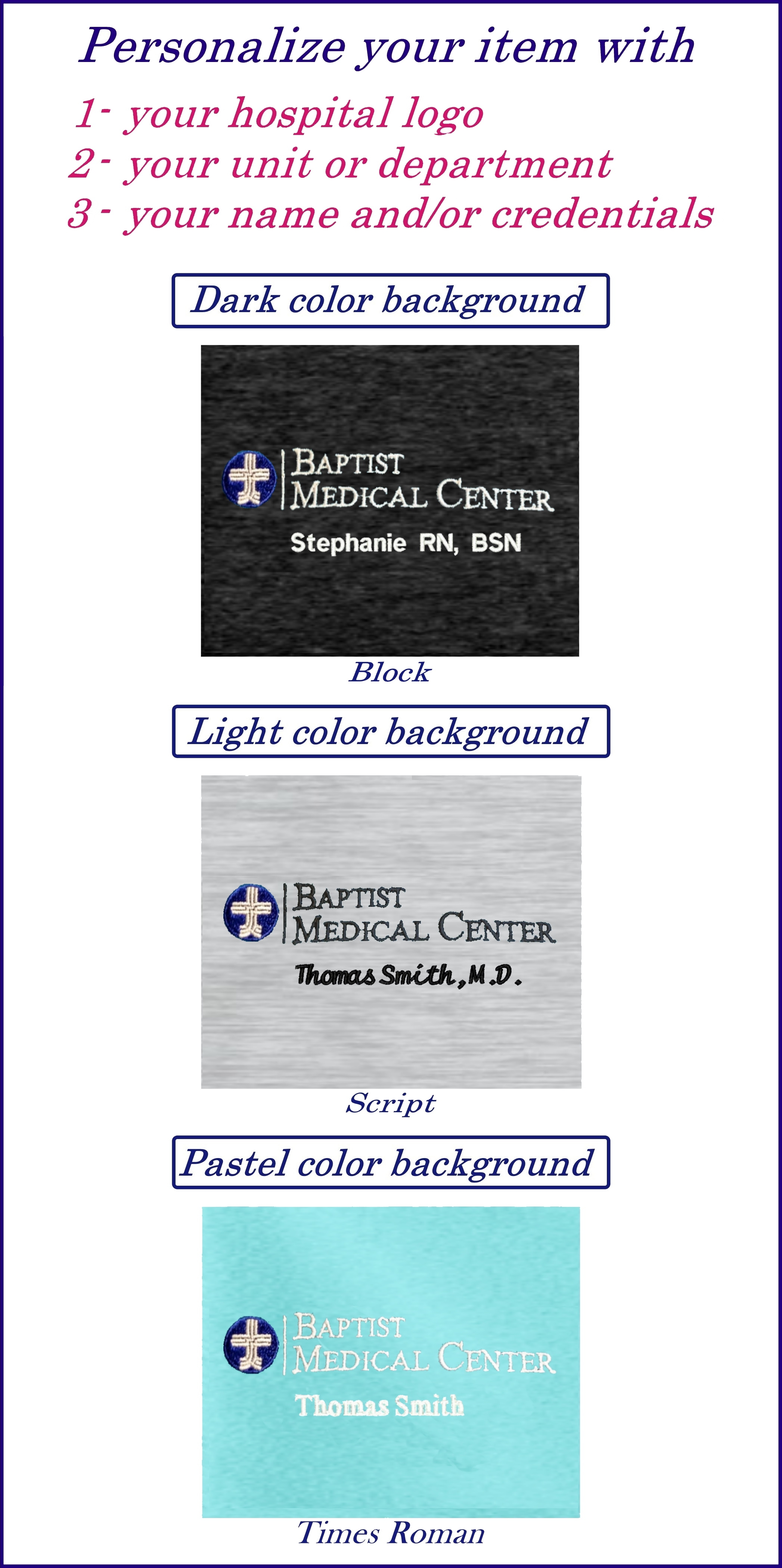 Baptist Medical Center Apparel