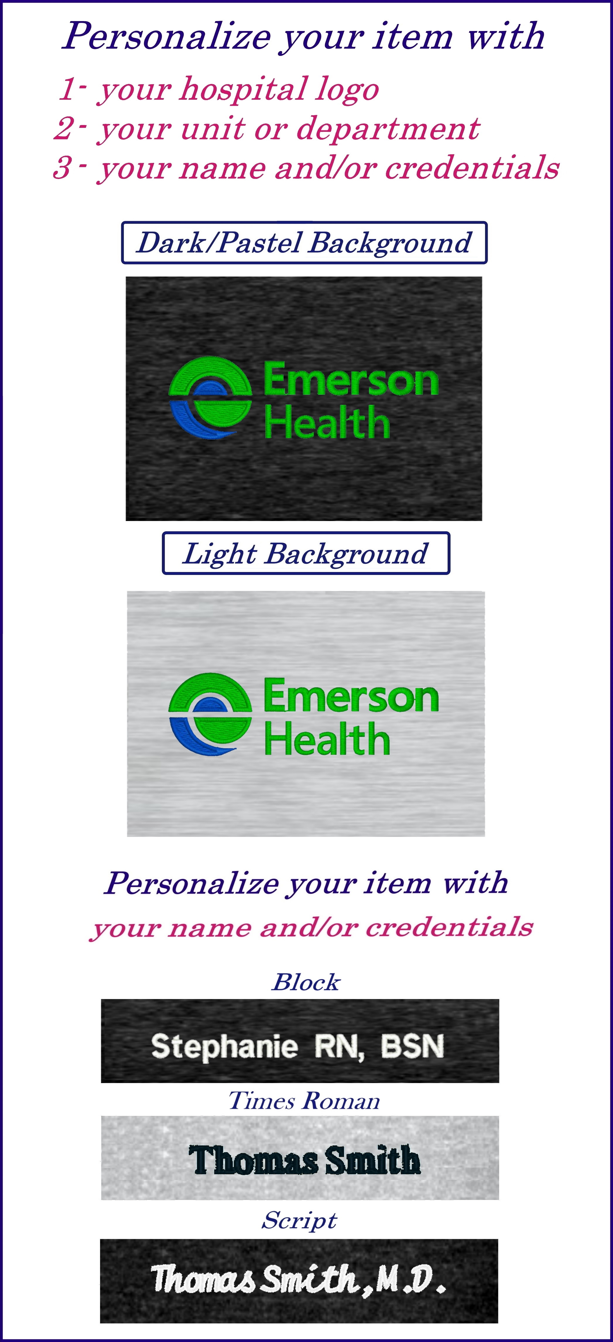 Emerson Health Apparel