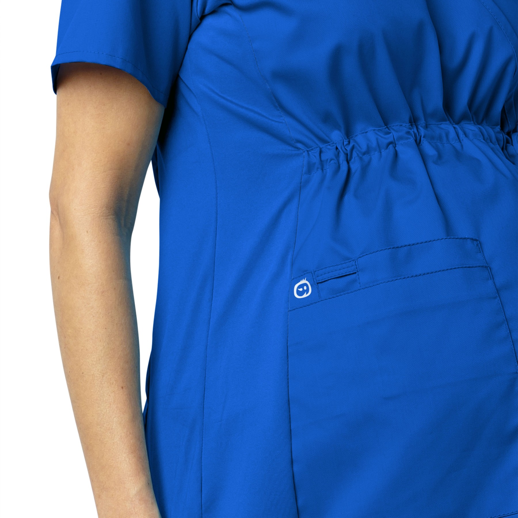 WonderWink WonderWork Women's Maternity Mock Wrap Scrub Top 145