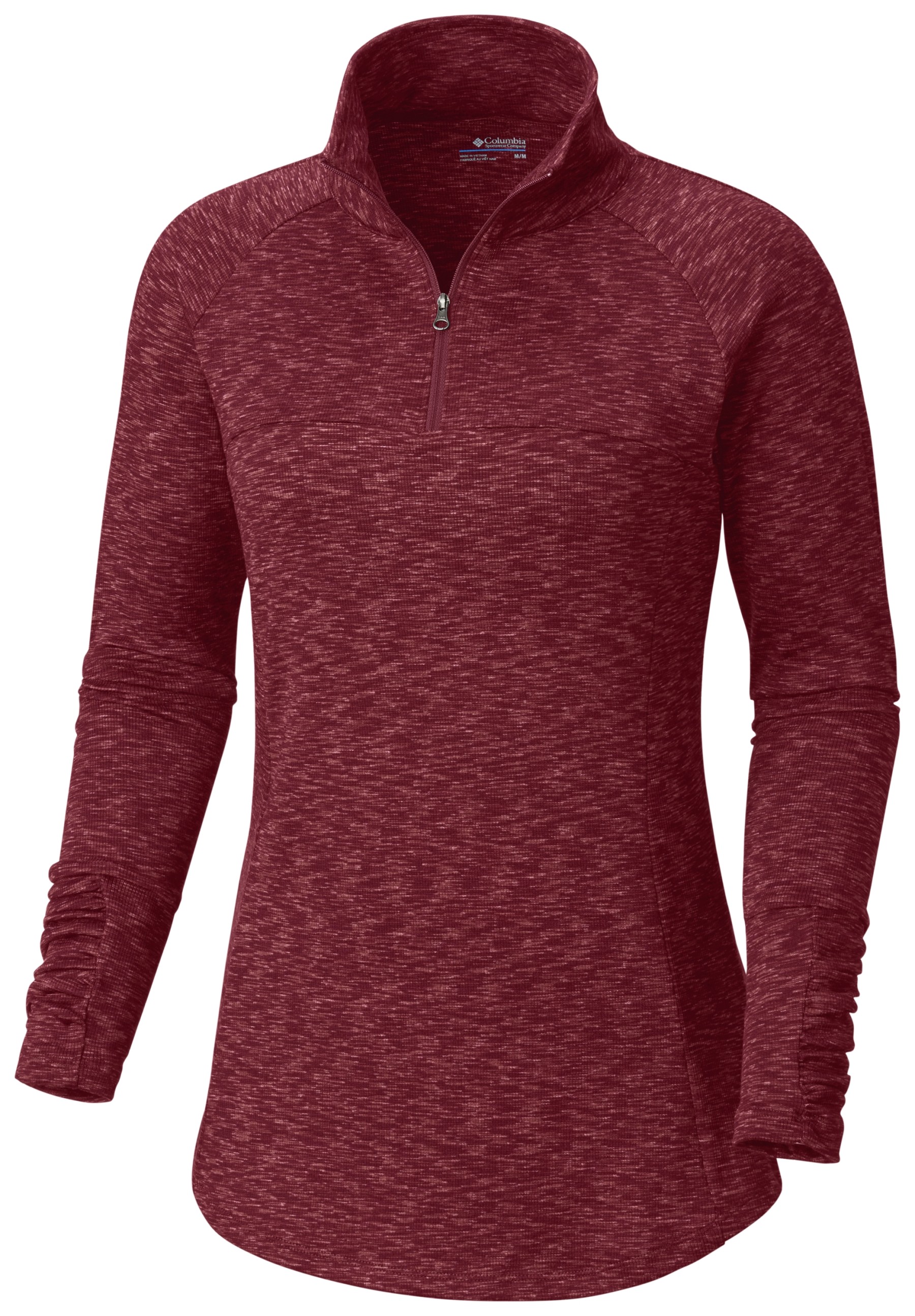 Black half zip fleece womens clearance