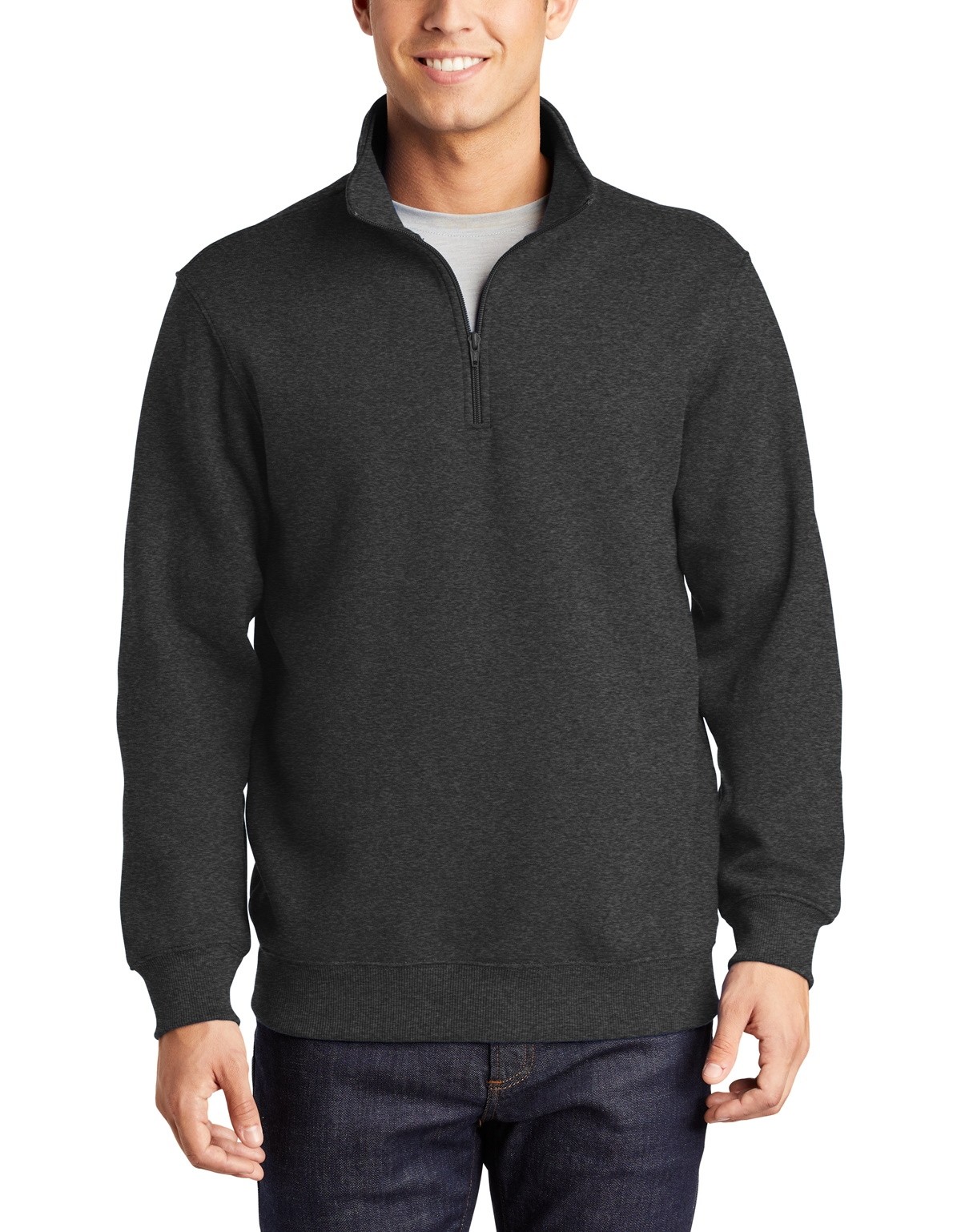 SanMar Men's SportTek 1/4Zip Sweatshirt ST253