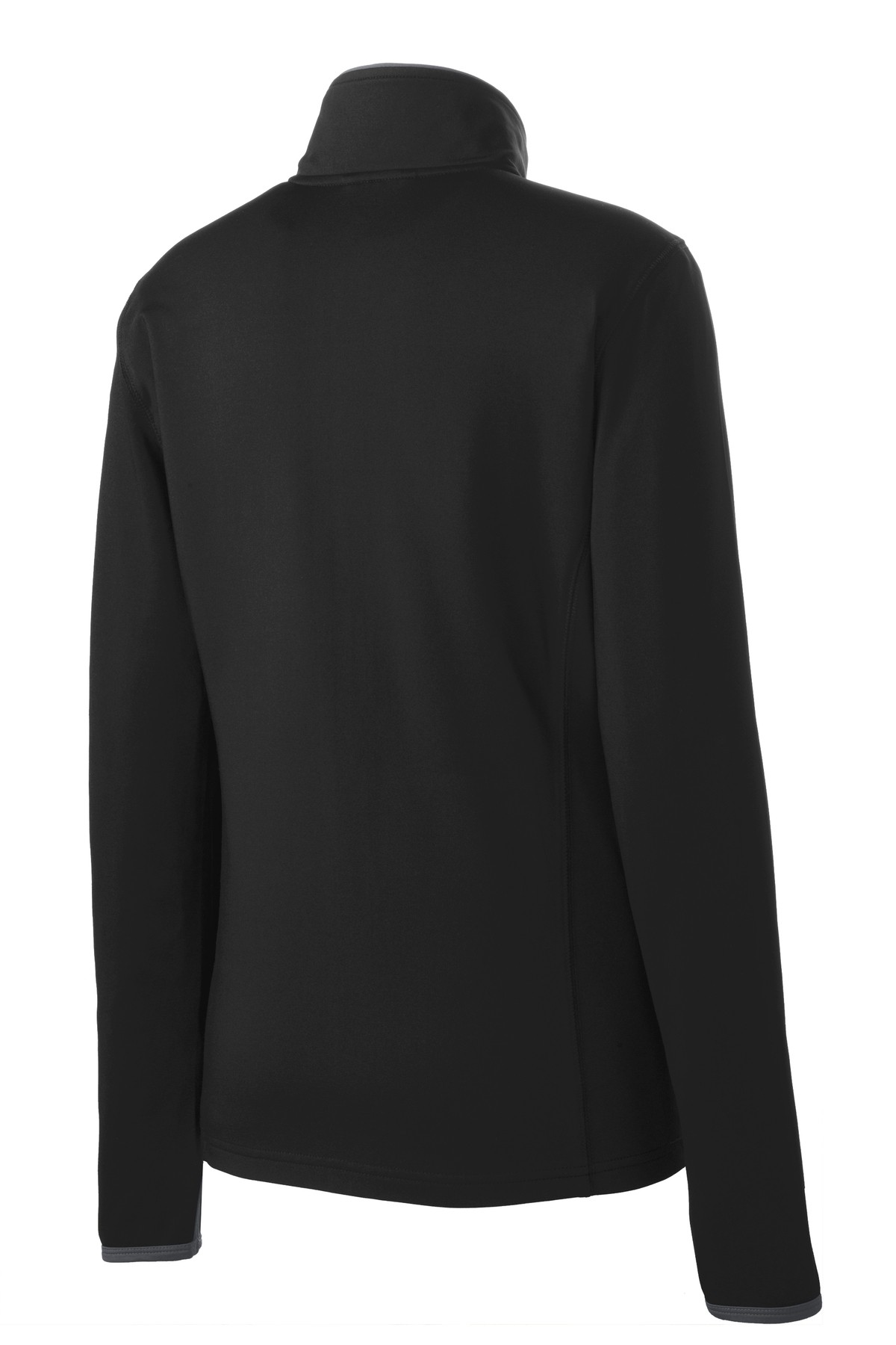 SanMar Women's Sport-Tek Sport-Wick Stretch Contrast Full-Zip Jacket #