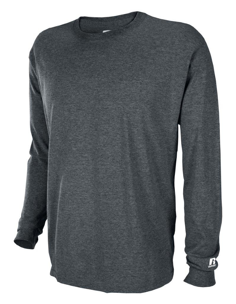 Russell Men's Long Sleeve Cotton Tee 68914M0