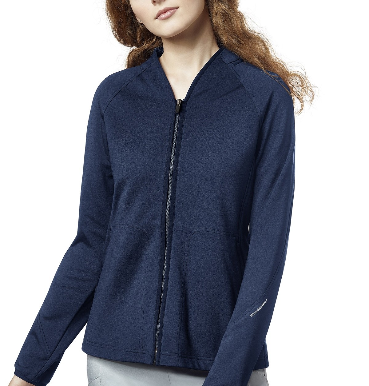 WonderWink Layers Women's Fleece Full Zip Jacket 8209