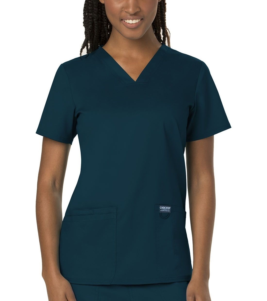 Cherokee Revolution Women's V-Neck Scrub Top #WW620