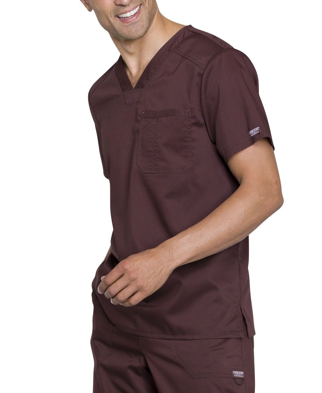 Cherokee Revolution Men's VNeck Scrub Top WW690