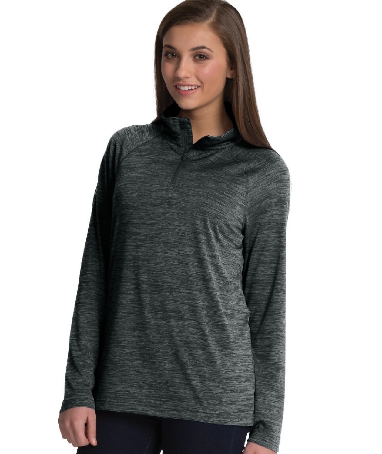 Charles River Women's Space Dye Performance Pullover 5763