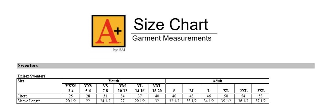 Jobst Surgical Vest Size Chart